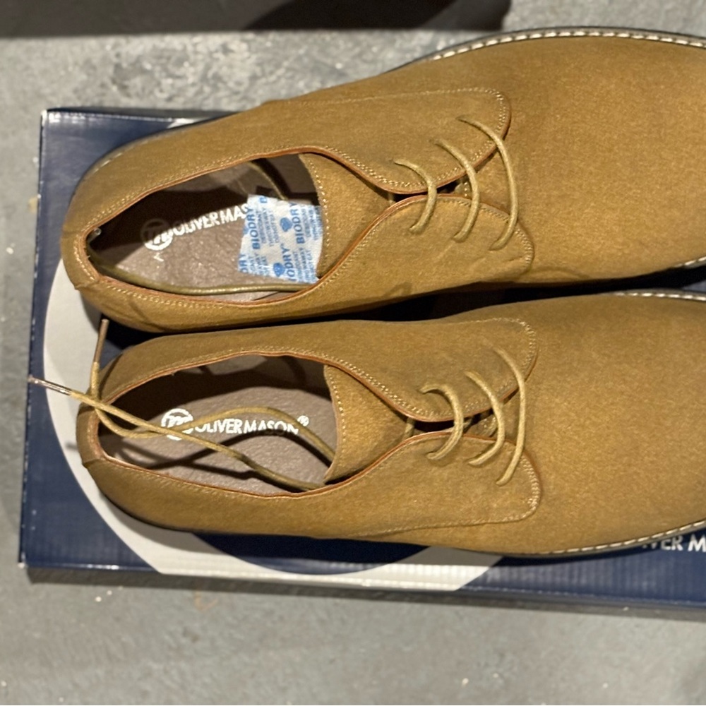 Classic Brown Men's Oxfords by Unknown Brand